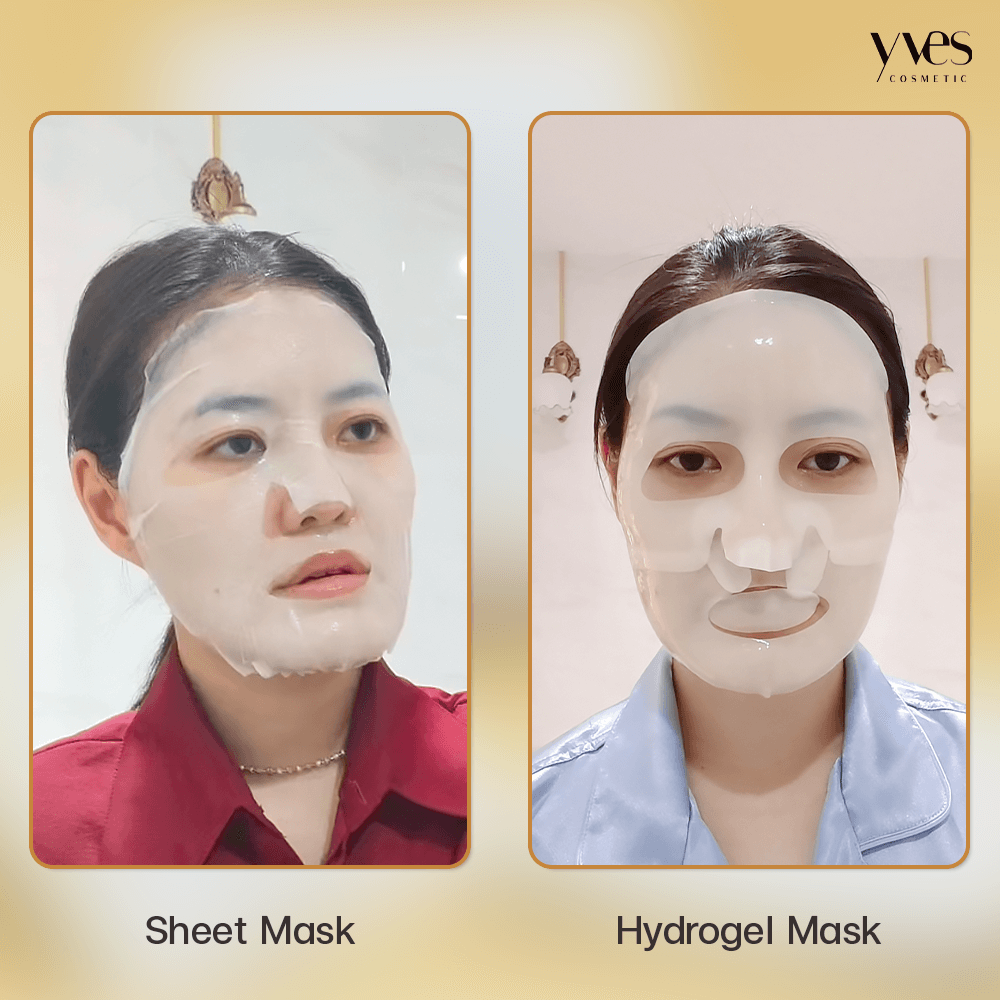 hydrogel mask VS sheet mask